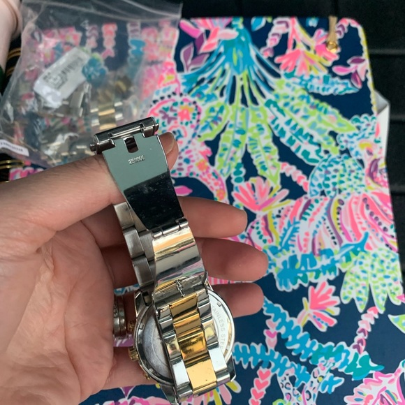 Michael Kors silver and gold watch - Picture 4 of 5